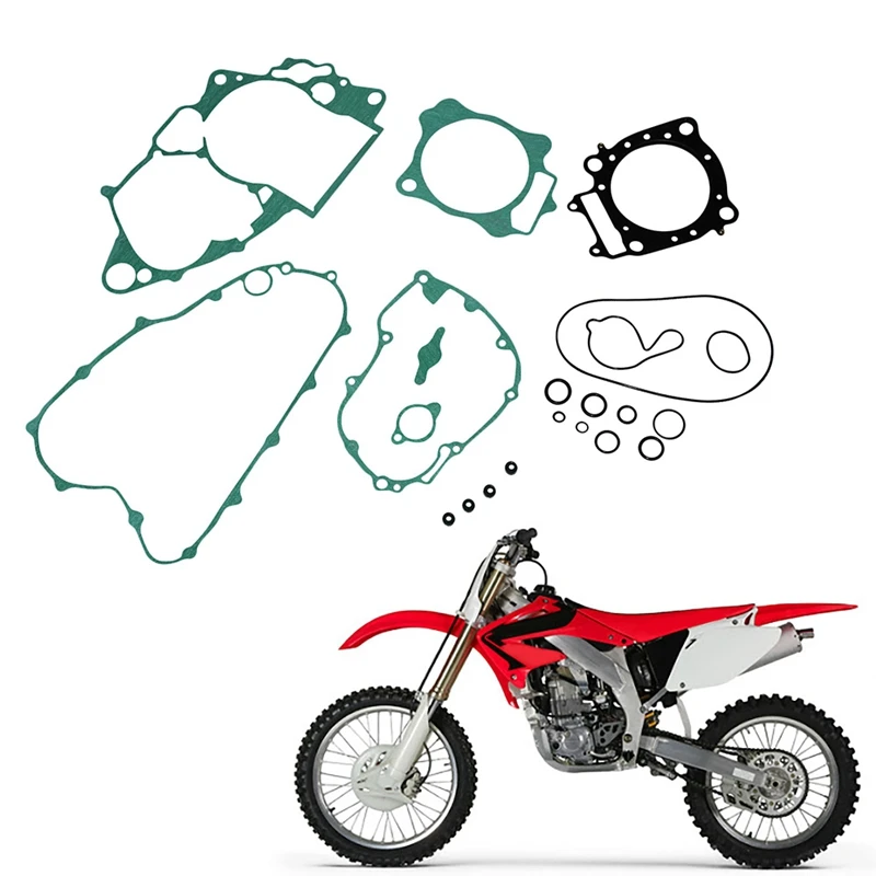Комплект прокладок, верхний и нижний конец двигателя, подходит для Honda CRF450R 2002-2008, аксессуары для мотоциклов
Комплект прокладок, верхний и нижний конец двигателя, подходит для Honda CRF450R 2002-2008, аксессуары для мотоциклов