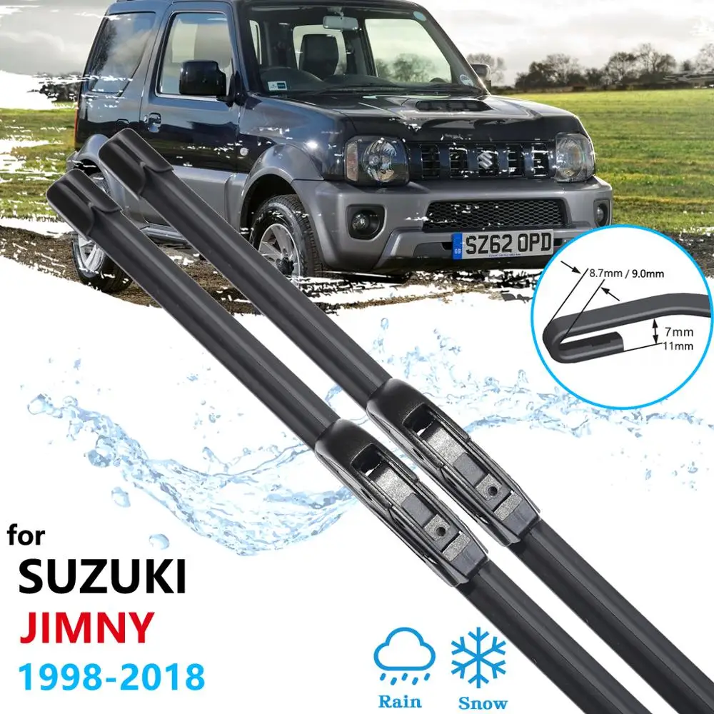 Car Wiper Blades for Suzuki Jimny 1998~2018 Front Windscreen Wipers Car Accessories 1999 2000 2001 2007 2010 2011 2012 2017 2018
Car Wiper Blades for Suzuki Jimny 1998~2018 Front Windscreen Wipers Car Accessories 1999 2000 2001 2007 2010 2011 2012 2017 2018