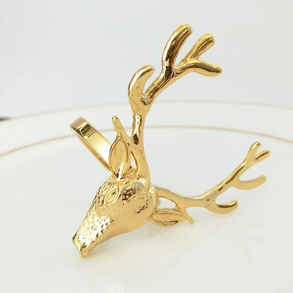 Christmas Theme Reindeer Table Napkin Rings For Wedding Dinner Party Gifts Favor Table Holders
Christmas Theme Reindeer Table Napkin Rings For Wedding Dinner Party Gifts Favor Table Holders