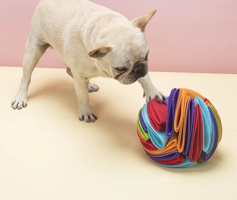 The Second Generation of New Sniffing Ball Mat Dog Cat Sniffing Ball Toy Pet Collapsible Sniffing Ball Pet Toy Pet Products
The Second Generation of New Sniffing Ball Mat Dog Cat Sniffing Ball Toy Pet Collapsible Sniffing Ball Pet Toy Pet Products