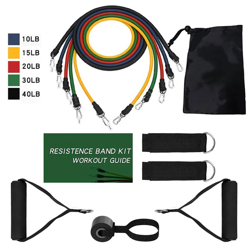 Resistance Bands Pull Rope Sport Set Expander Yoga Exercise Fitness Rubber Tubes Band Stretch Training Home Gyms Workout Elastic
Resistance Bands Pull Rope Sport Set Expander Yoga Exercise Fitness Rubber Tubes Band Stretch Training Home Gyms Workout Elastic