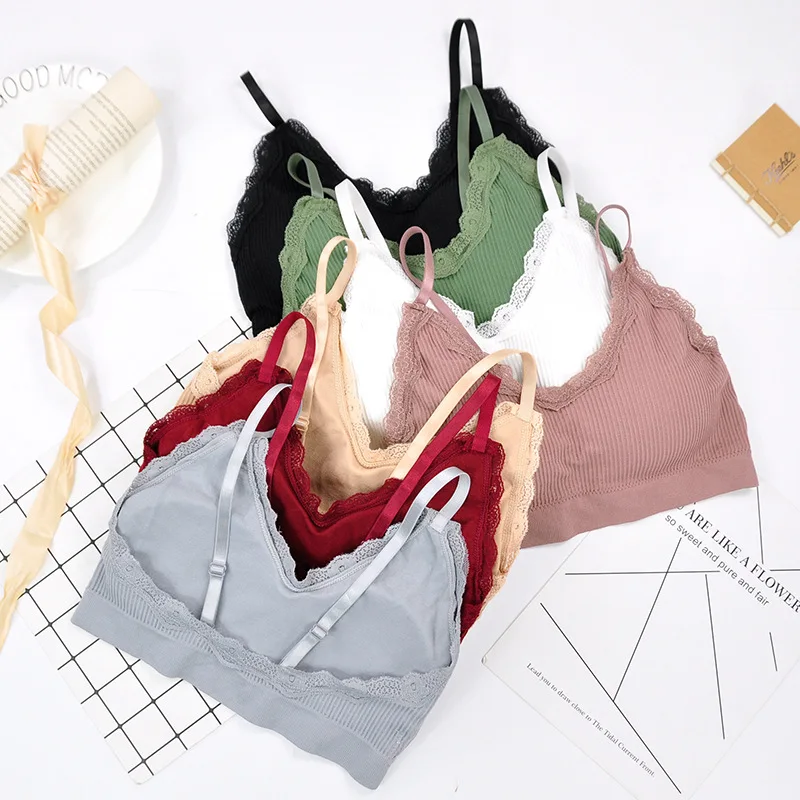 Бюстгальтер кружевной Женский, Бралетт без стальных колец 
Бюстгальтер кружевной Женский, Бралетт без стальных колец