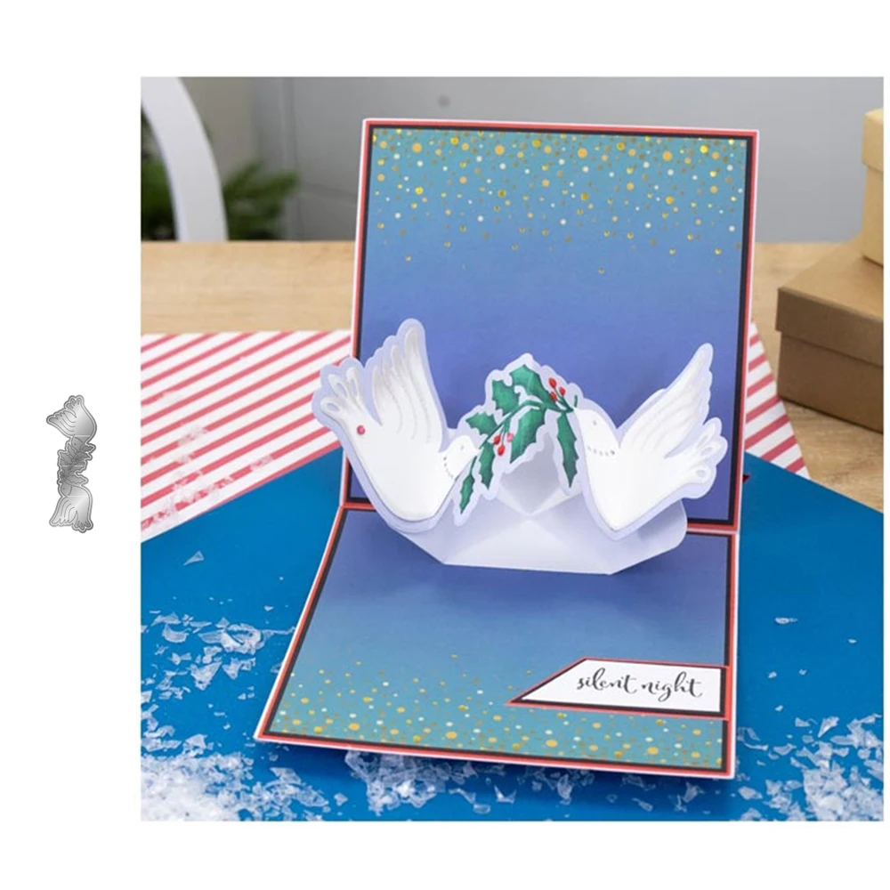 Three-dimensional swan Metal Cutting Dies for DIY Scrapbooking Holiday card Card Making Festival Greeting Card Crafts die set
Three-dimensional swan Metal Cutting Dies for DIY Scrapbooking Holiday card Card Making Festival Greeting Card Crafts die set