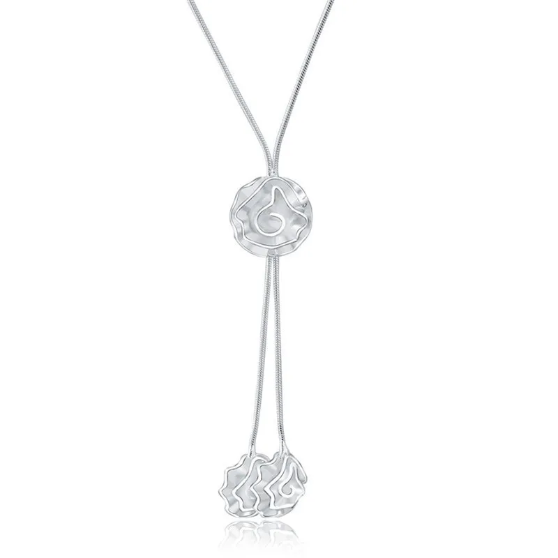 925 стерлингового серебра Три розы подвеска цепочка-змейка колье для женщин модная Свадебная вечеринка Шарм Ювелирные изделия Подарки
925 стерлингового серебра Три розы подвеска цепочка-змейка колье для женщин модная Свадебная вечеринка Шарм Ювелирные изделия Подарки