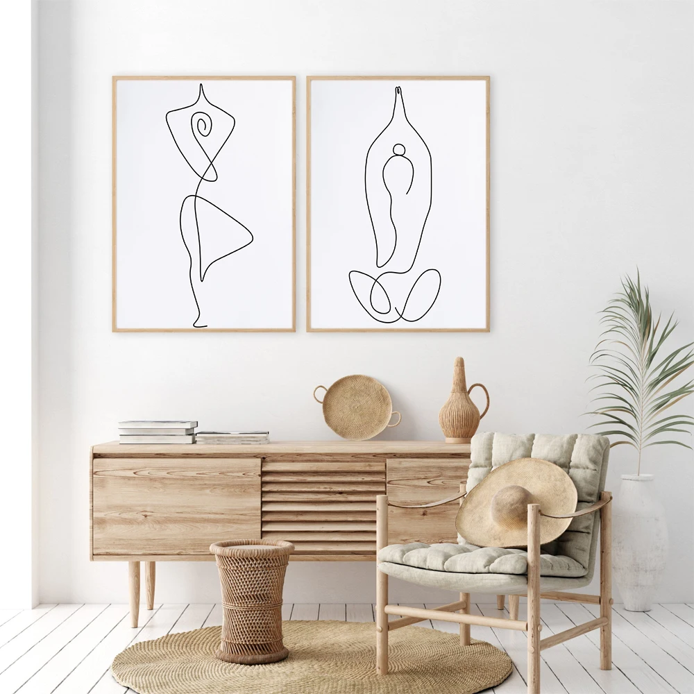 Minimalist Abstract Line Body Posters Prints Yoga Poses Canvas Painting Wall Art Pictures Nordic Interior Living Room Home Decor
Minimalist Abstract Line Body Posters Prints Yoga Poses Canvas Painting Wall Art Pictures Nordic Interior Living Room Home Decor