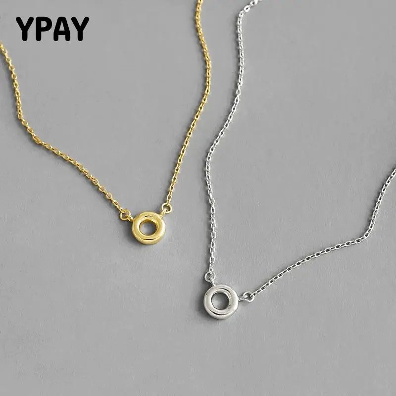 YPAY 100% Настоящее 925 пробы Серебряная цепочка Ожерелье s для женщин Корея простой геометрический полый круг кулон ожерелье подарок YMN191
YPAY 100% Настоящее 925 пробы Серебряная цепочка Ожерелье s для женщин Корея простой геометрический полый круг кулон ожерелье подарок YMN191