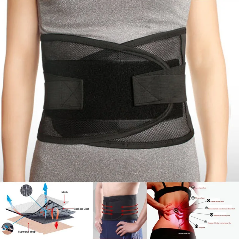 Waist Brace Support Belt Breathable Mesh Lumbar Waist Back Support Brace Strap Pain Injury Guard Relief Belt Protective Gear
Waist Brace Support Belt Breathable Mesh Lumbar Waist Back Support Brace Strap Pain Injury Guard Relief Belt Protective Gear