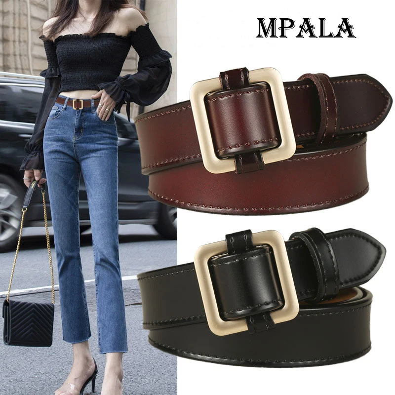 Fashion No Hole Jeans Belt Brand Women PU Leather Belt For Women Dress Waist Belt Female Luxury Coat Wide Waist Strap
Fashion No Hole Jeans Belt Brand Women PU Leather Belt For Women Dress Waist Belt Female Luxury Coat Wide Waist Strap