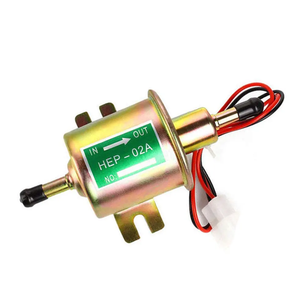 Fuel Pump Electronic Fuel Transfer Pump 12V Inline Universal Diesel Petrol Gasoline Pump Metal HEP-02A for Carburetor Engine
Fuel Pump Electronic Fuel Transfer Pump 12V Inline Universal Diesel Petrol Gasoline Pump Metal HEP-02A for Carburetor Engine