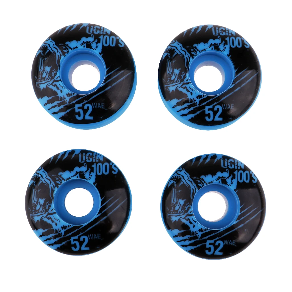 4Pcs 52mm 100A High Performance Skateboard Wheels Durable PU Skate Wheels 100A Super Smooth Skate Board Accessories
4Pcs 52mm 100A High Performance Skateboard Wheels Durable PU Skate Wheels 100A Super Smooth Skate Board Accessories
