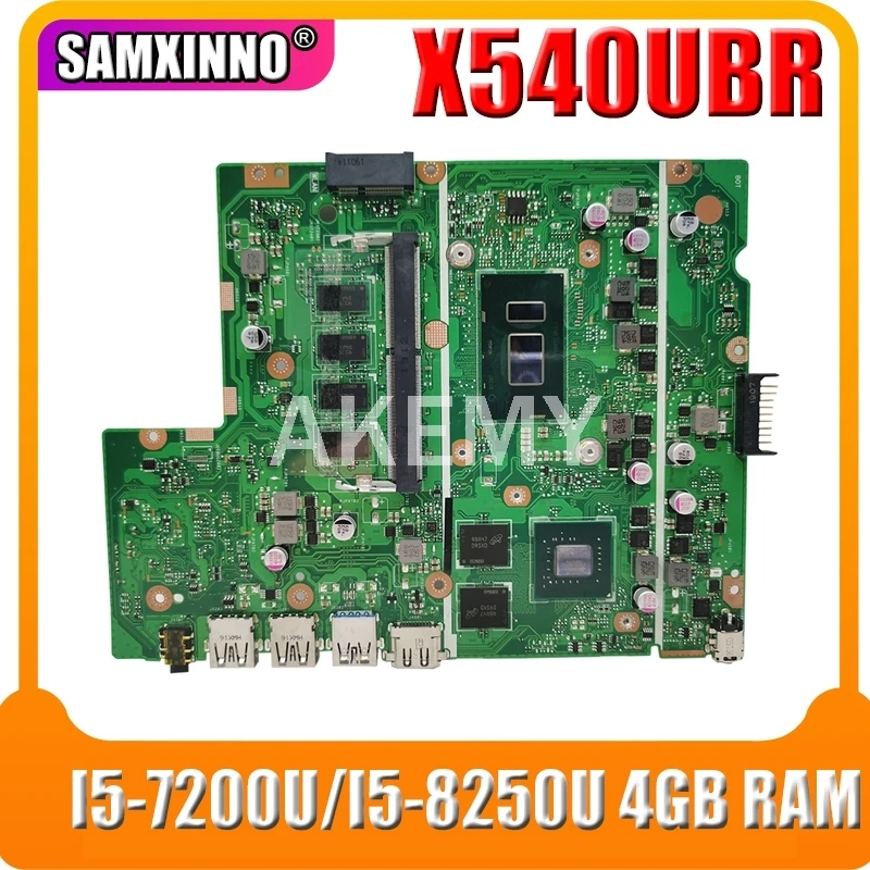Akemy X540UBR материнская плата для ноутбука Asus X540UB X540UBR материнская плата протестирована W/ I5-7200U/I5-8250U 4 Гб RAM
Akemy X540UBR материнская плата для ноутбука Asus X540UB X540UBR материнская плата протестирована W/ I5-7200U/I5-8250U 4 Гб RAM