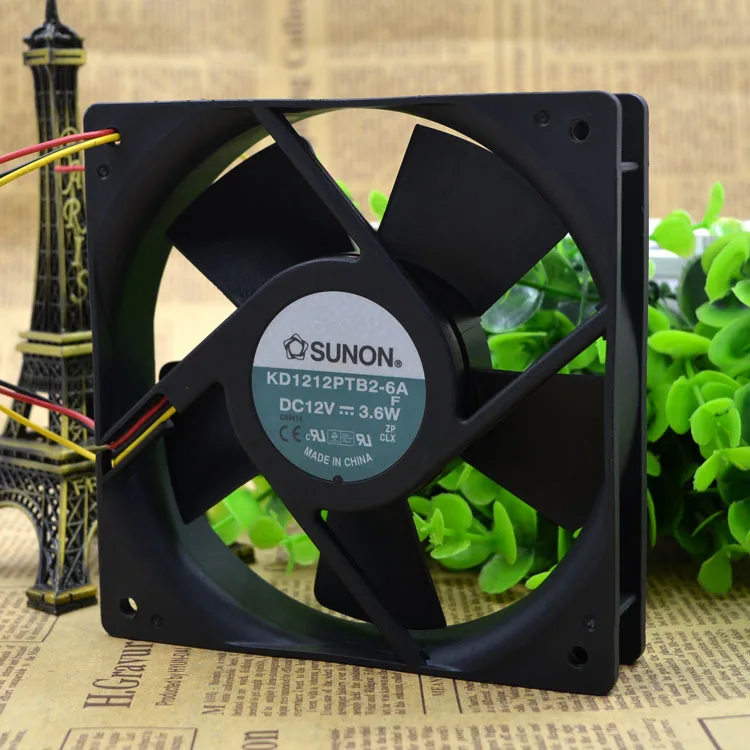 Для SUNON 12 см инверторный вентилятор В KD 1212 PTB 2 6A1V3.6W оригинальный подлинный|Кулеры