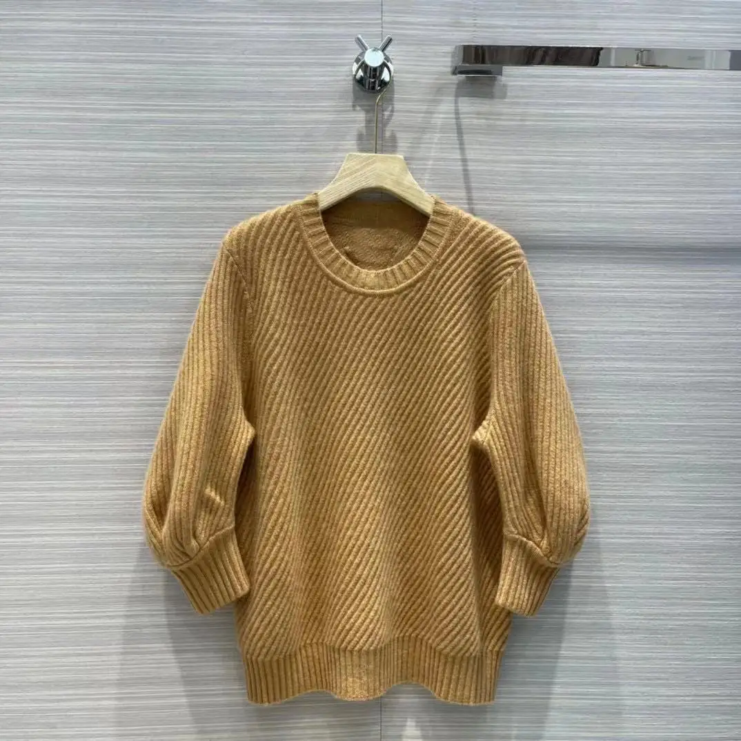 Fyion Runway Fashion Women Sweater 2021 High Quality Winer Long Sleeve Solid Knitted Cashmere Pullover Sweater
Fyion Runway Fashion Women Sweater 2021 High Quality Winer Long Sleeve Solid Knitted Cashmere Pullover Sweater