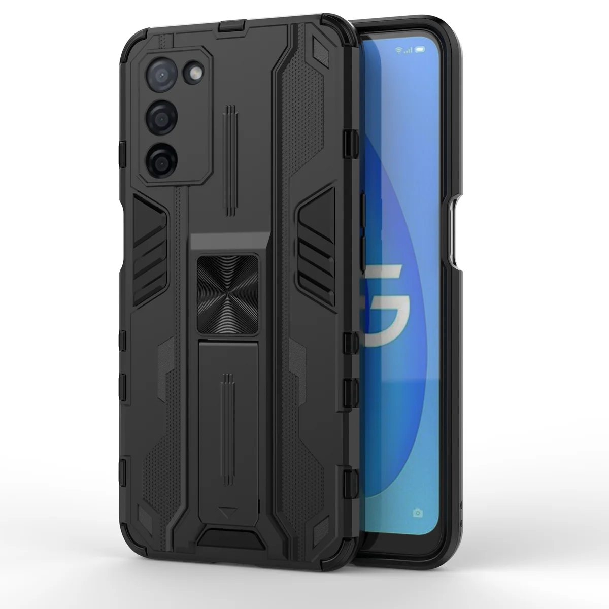 Magnetic Kickstand TPU Bumper Armor Shockproof Case For OPPO A55 5G Lens Protection Hard PC Stand Back Cover Coque Fundas
Magnetic Kickstand TPU Bumper Armor Shockproof Case For OPPO A55 5G Lens Protection Hard PC Stand Back Cover Coque Fundas