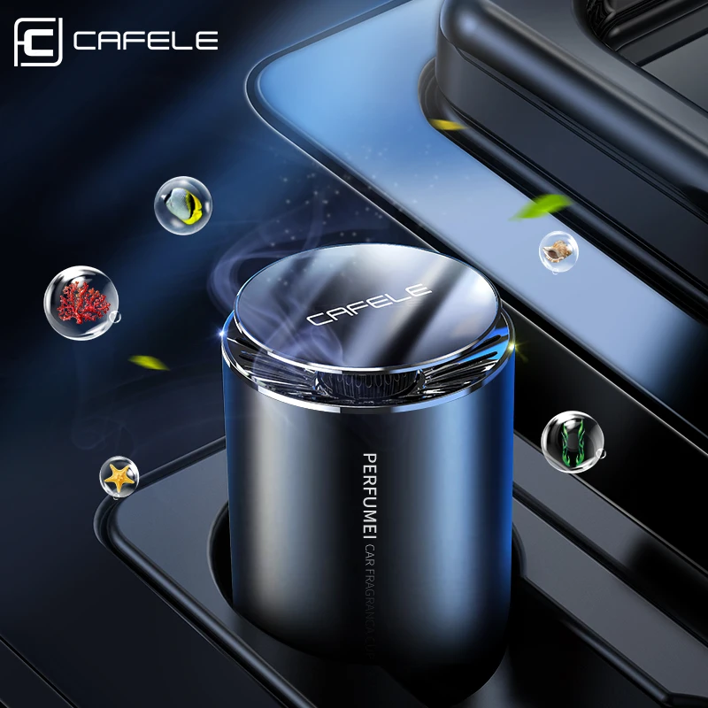 CAFELE Car Air Freshener Car Fragrance Diffuser Aromatherapy Ions Air Cleaner Flavoring Perfume Car Accessories Interior
CAFELE Car Air Freshener Car Fragrance Diffuser Aromatherapy Ions Air Cleaner Flavoring Perfume Car Accessories Interior