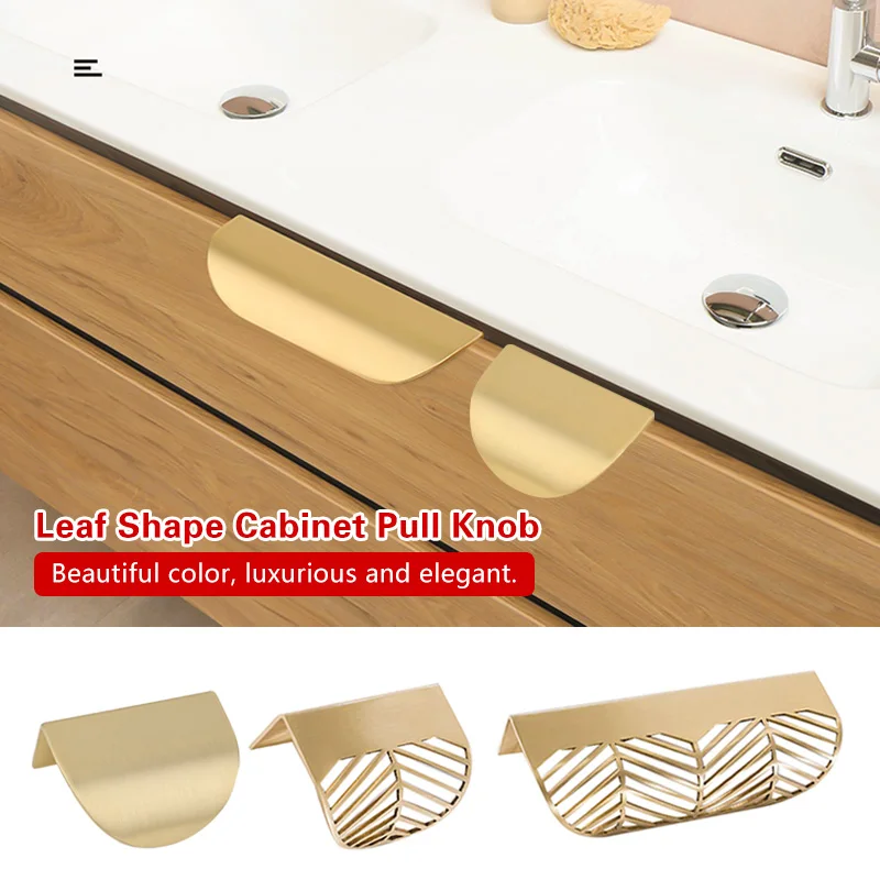 Leaf Shape Brass Gold Cabinet Pulls Furniture Handles Kitchen Door Handle Copper Drawer Pull Knobs Cupboard Handle
Leaf Shape Brass Gold Cabinet Pulls Furniture Handles Kitchen Door Handle Copper Drawer Pull Knobs Cupboard Handle
