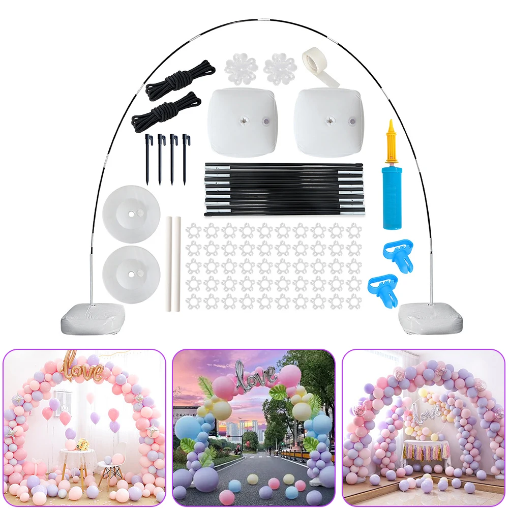 Balloon Arch Kit, 9FT Tall &10Ft Wide Adjustable Plastic Ballonnenboog Balloon Column Stands Set with Water Fillable Bases
Balloon Arch Kit, 9FT Tall &10Ft Wide Adjustable Plastic Ballonnenboog Balloon Column Stands Set with Water Fillable Bases