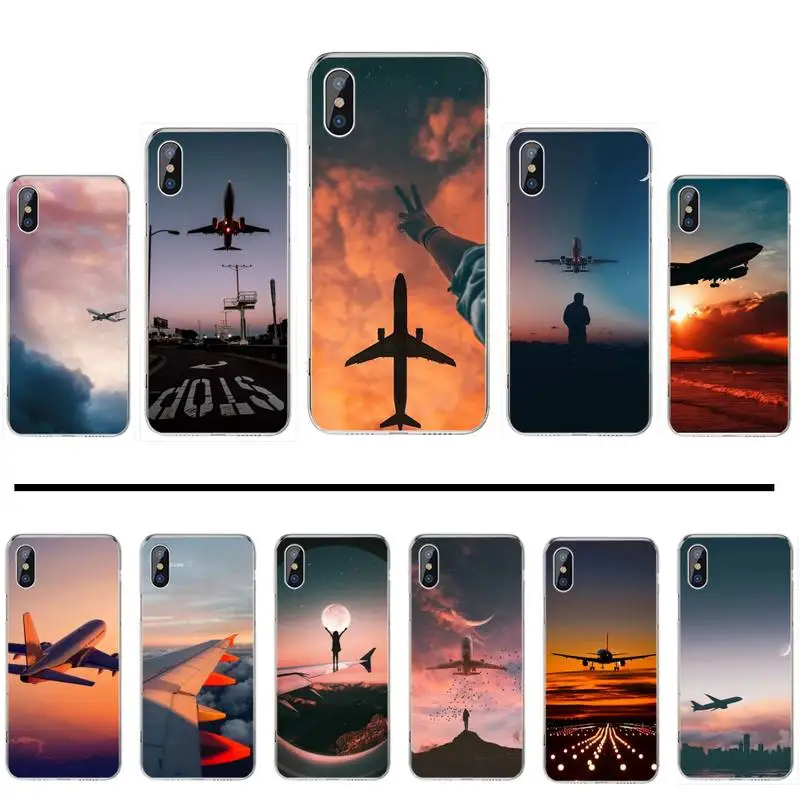 Aircraft Airplane fly travel cloud Phone Case Transparent soft For iphone 12 11 13 7 8 6 s plus x xs xr pro max mini
Aircraft Airplane fly travel cloud Phone Case Transparent soft For iphone 12 11 13 7 8 6 s plus x xs xr pro max mini