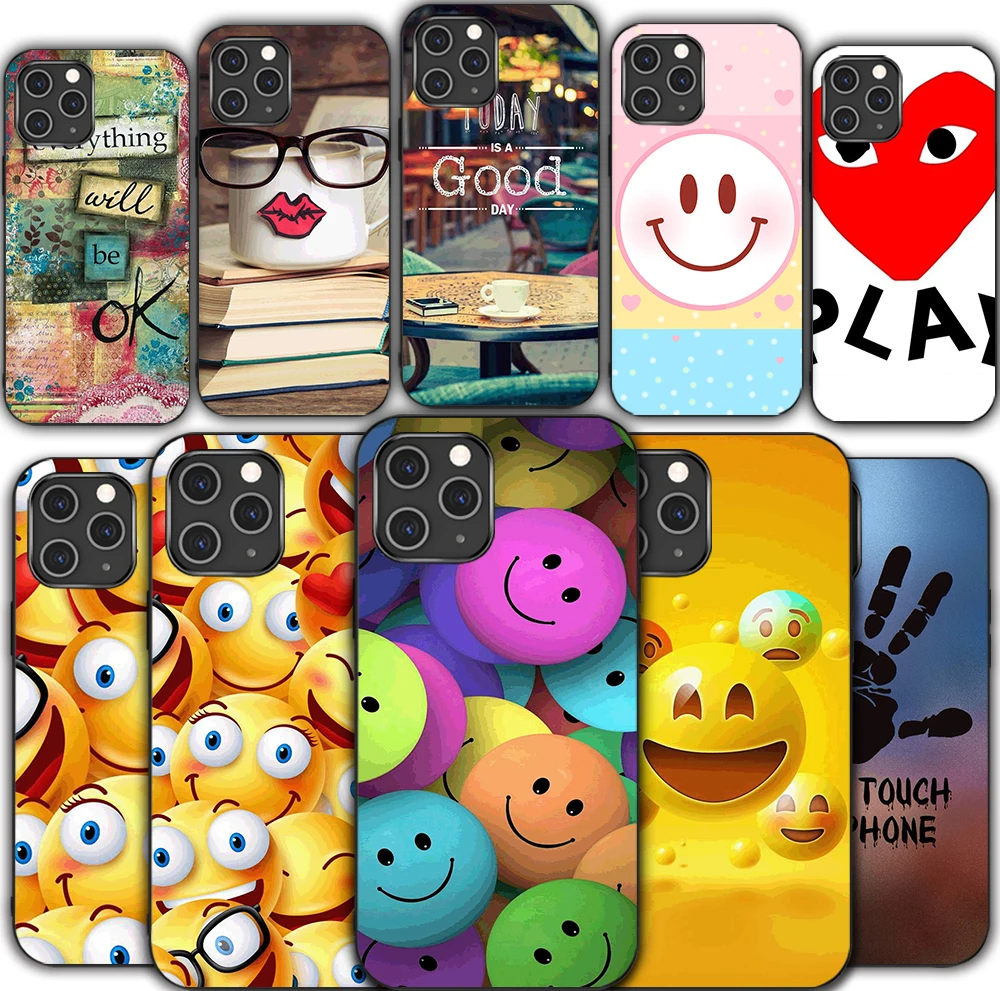 Fashionable and cute smiling face phone case for iPhone12 pro mini 11 pro max X XR XS MAX 7 8 6 S Plus SE 2020 Soft TPU Fundas
Fashionable and cute smiling face phone case for iPhone12 pro mini 11 pro max X XR XS MAX 7 8 6 S Plus SE 2020 Soft TPU Fundas