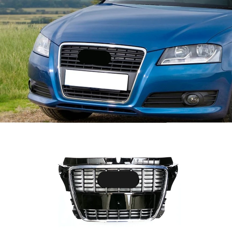 For A3/S3 Style Front Bumper Grille Hood Grill for Audi A3/S3 8P 2009 2010 2011 2012 2013 High Quality Car Accessories
For A3/S3 Style Front Bumper Grille Hood Grill for Audi A3/S3 8P 2009 2010 2011 2012 2013 High Quality Car Accessories