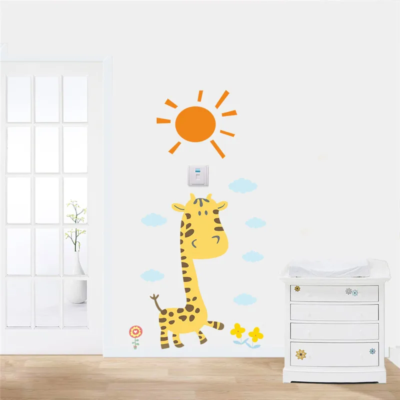 Lovely Little Giraffe Wall Stickers Kids Room Decoration Cartoon Animals Mural Art Diy Home Decals Posters Children Gift
Lovely Little Giraffe Wall Stickers Kids Room Decoration Cartoon Animals Mural Art Diy Home Decals Posters Children Gift