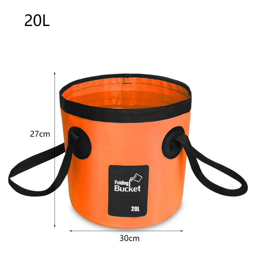 12/20L Bucket Outdoor PVC Waterproof Folding Bucket Portable Water Container Storage Carrier Bag for Fishing Beach Camping
12/20L Bucket Outdoor PVC Waterproof Folding Bucket Portable Water Container Storage Carrier Bag for Fishing Beach Camping