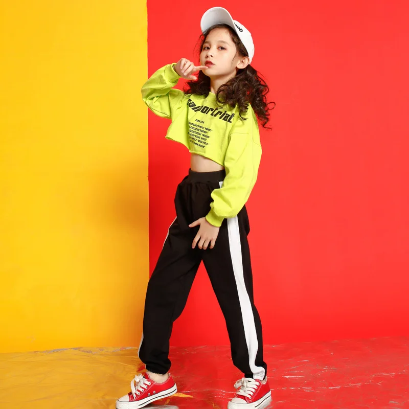 Hip Hop Kids Dancing Costumes for Girls Crop Top Stage Wear Child Jazz Ballroom Dance Costumes Clothes Party Show Shirts Pants
Hip Hop Kids Dancing Costumes for Girls Crop Top Stage Wear Child Jazz Ballroom Dance Costumes Clothes Party Show Shirts Pants