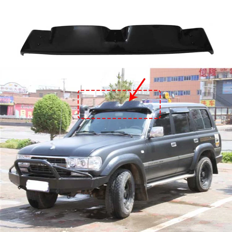 Автомобильный Стайлинг для Toyota Land Cruiser LC80 FJ80 4500 1991-1997 черный Передний спойлер