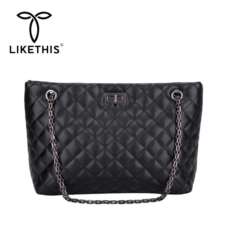 LIKETHIS Handbags Women Bags Designer 2021 Soft Pu Leather Large Capacity Chain Shoulder Bag Sac Femme Ladies Versatile Tote Bag
LIKETHIS Handbags Women Bags Designer 2021 Soft Pu Leather Large Capacity Chain Shoulder Bag Sac Femme Ladies Versatile Tote Bag