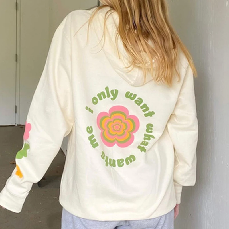 Floral letter print y2k pullover Winter long sleeve Oversized hoodie casual cute High street women sweetshirts harajuku grunge
Floral letter print y2k pullover Winter long sleeve Oversized hoodie casual cute High street women sweetshirts harajuku grunge