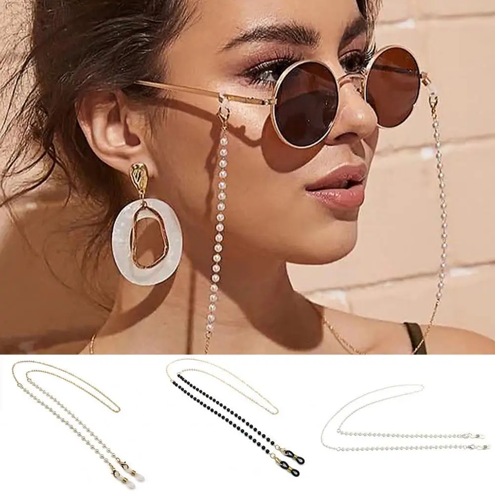 Glasses 2021 Faux Pearl Wear Resistance Eyeglass Chain Alloy Anti-lost Lightweight Chain for glasses
Glasses 2021 Faux Pearl Wear Resistance Eyeglass Chain Alloy Anti-lost Lightweight Chain for glasses