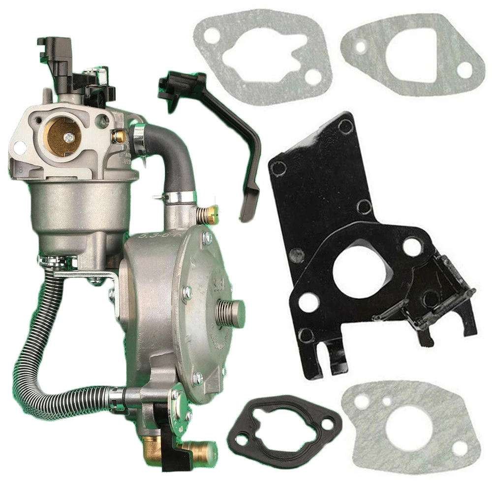 Двойной топливный Карбюратор Комплект для Honda Gx200 168f Gx160 170f газонокосилка