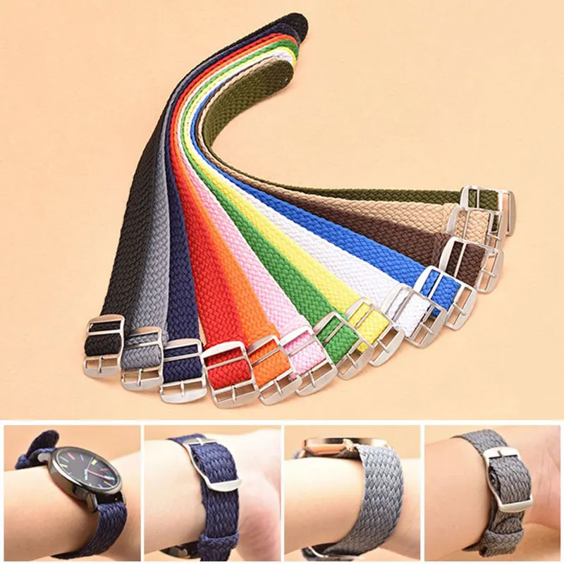 1PC 18mm 20mm 22mm Nylon Braided Watchband Wrist Strap Replacement Canvas Watch Band Accessories Woven Bracelet
1PC 18mm 20mm 22mm Nylon Braided Watchband Wrist Strap Replacement Canvas Watch Band Accessories Woven Bracelet
