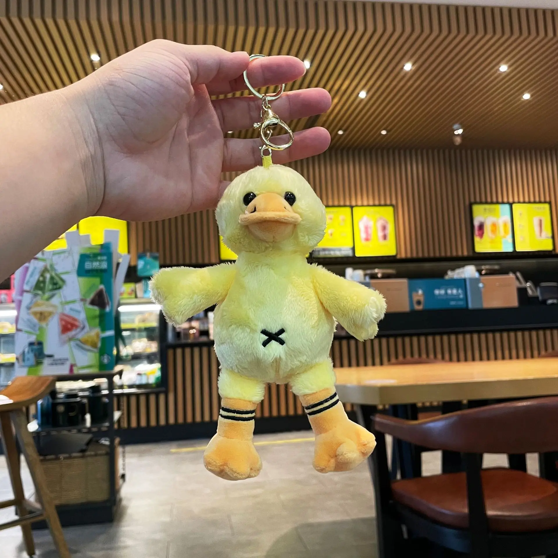 2021 Cartoon Plush Toy Duck Doll Key Button Female Small Gift Cute Doll Pendant Creative Key Chain Bag Hanging
2021 Cartoon Plush Toy Duck Doll Key Button Female Small Gift Cute Doll Pendant Creative Key Chain Bag Hanging