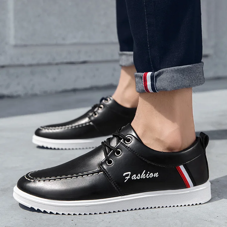 2019 Newest Men Leather Casual Shoes Brand Flats Fashion Male White Summer Footwear Comfortable Men Casual Shoes Leather Shoes
2019 Newest Men Leather Casual Shoes Brand Flats Fashion Male White Summer Footwear Comfortable Men Casual Shoes Leather Shoes