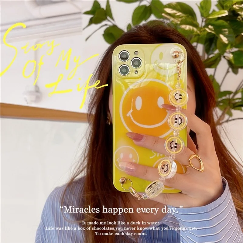 iPhone 12 11 pro max xr xs max 6 7 8 plus 12 mini se2020 soft phone case gradient yellow smiley face wristband protective cover
iPhone 12 11 pro max xr xs max 6 7 8 plus 12 mini se2020 soft phone case gradient yellow smiley face wristband protective cover