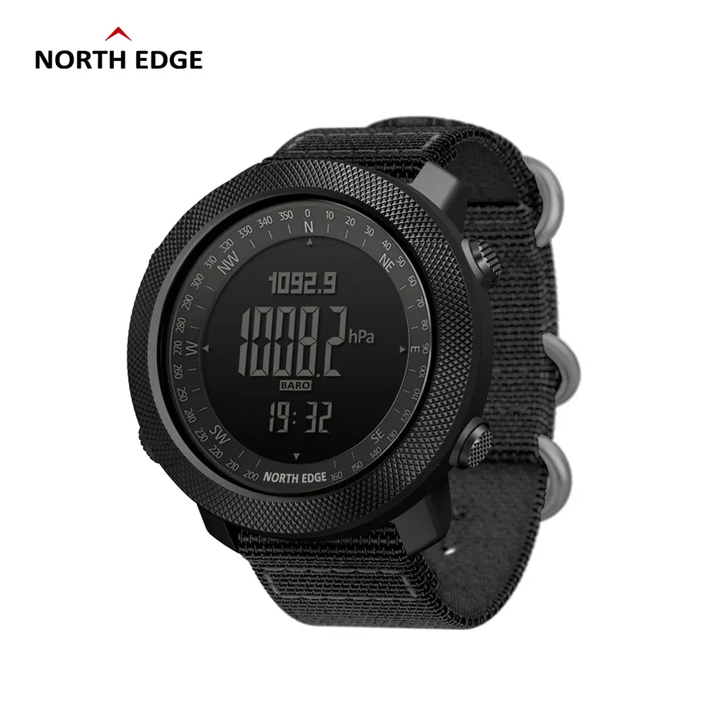 Смарт часы North Edge афпачи мужские спортивные водонепроницаемые 50 м с высотомером