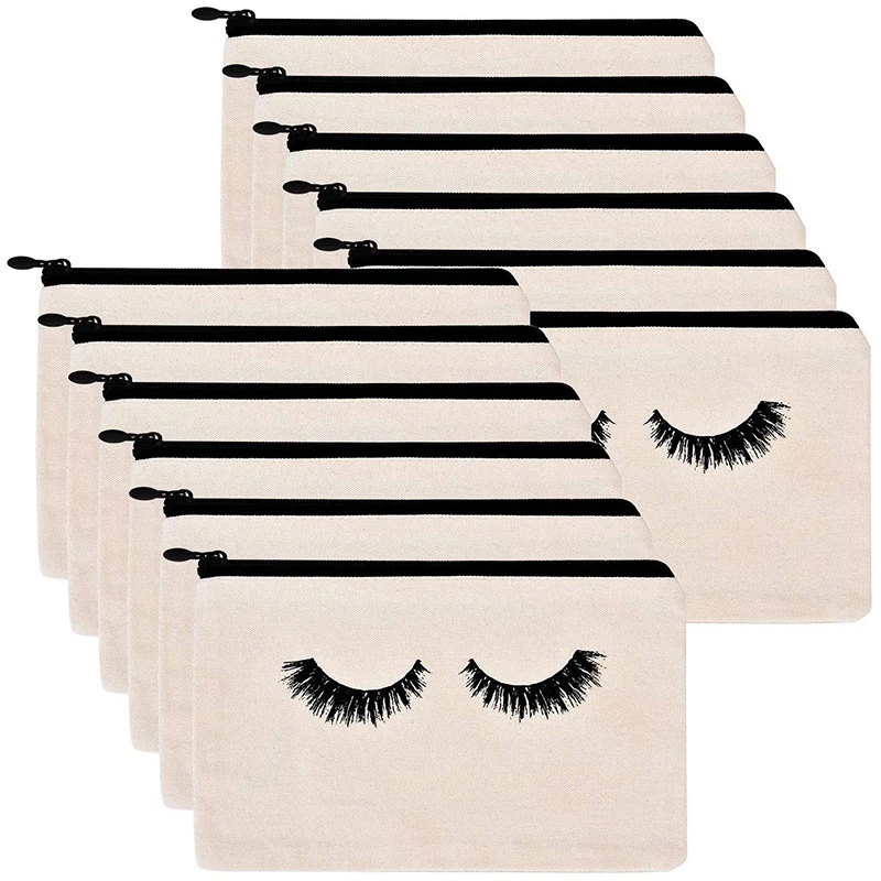 12Pcs Pencil Bags Eyelash Cosmetic Bags Makeup Bags Travel Pouches Toiletry Bag Cases with Zipper for Women Girls
12Pcs Pencil Bags Eyelash Cosmetic Bags Makeup Bags Travel Pouches Toiletry Bag Cases with Zipper for Women Girls