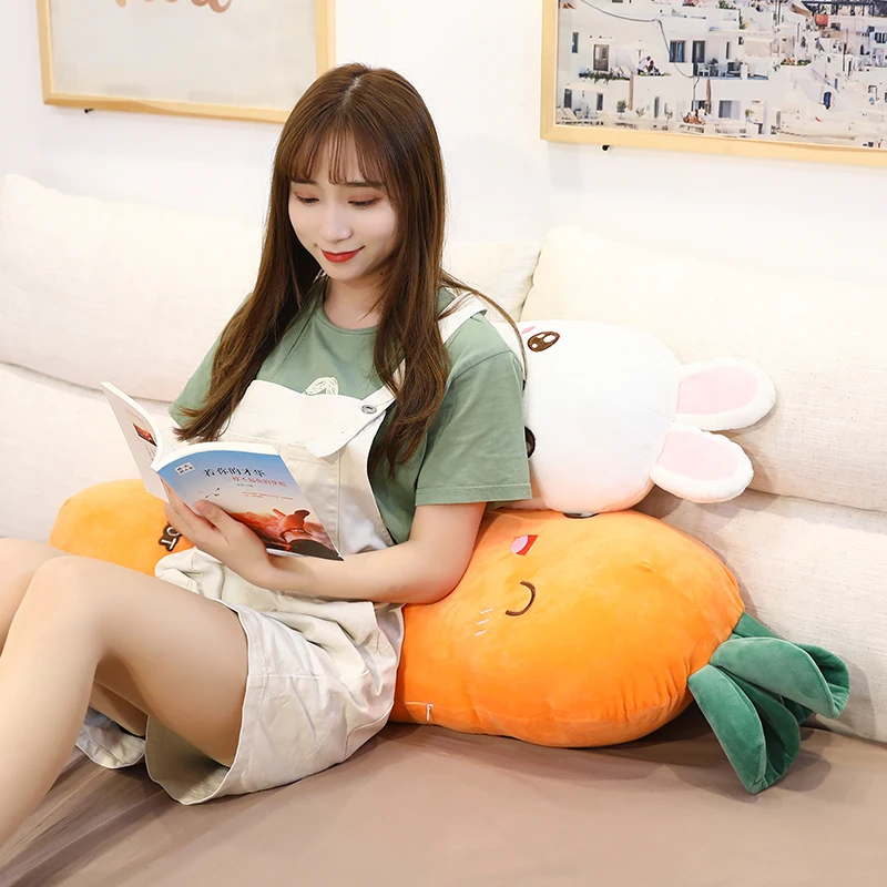 1pc 50-105cm cute cartoon rabbit carrot plush pillow toy soft stuffed animal cushion doll for kids and girls holiday gifts
1pc 50-105cm cute cartoon rabbit carrot plush pillow toy soft stuffed animal cushion doll for kids and girls holiday gifts