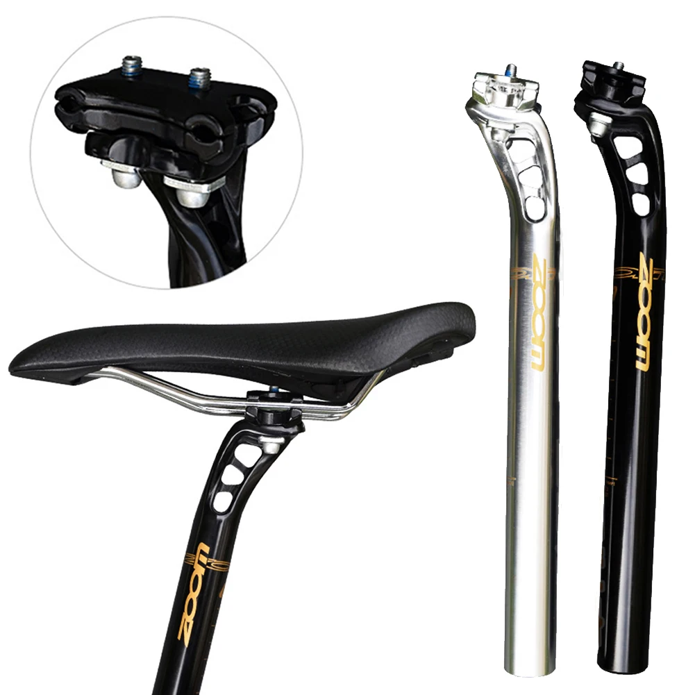 ZOOM Mountain Bike Seat Post 3 Hole 27.2mm Hollow Seat Post Seat Tube Durable Alloy MTB Road Bike Cycling Seat Post
ZOOM Mountain Bike Seat Post 3 Hole 27.2mm Hollow Seat Post Seat Tube Durable Alloy MTB Road Bike Cycling Seat Post
