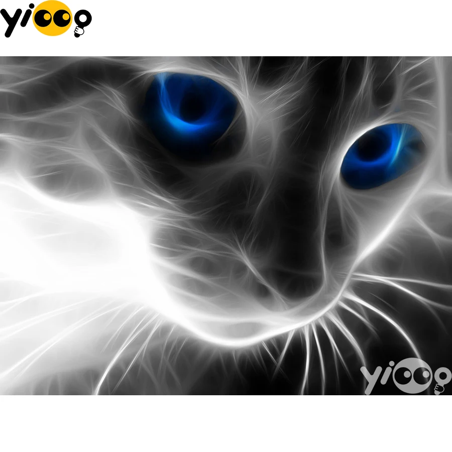 Полноразмерная/круглая Алмазная вышивка 5D в виде кота с голубыми глазами, бриллиант, семейный декор, подарок BX2667
Полноразмерная/круглая Алмазная вышивка 5D в виде кота с голубыми глазами, бриллиант, семейный декор, подарок BX2667