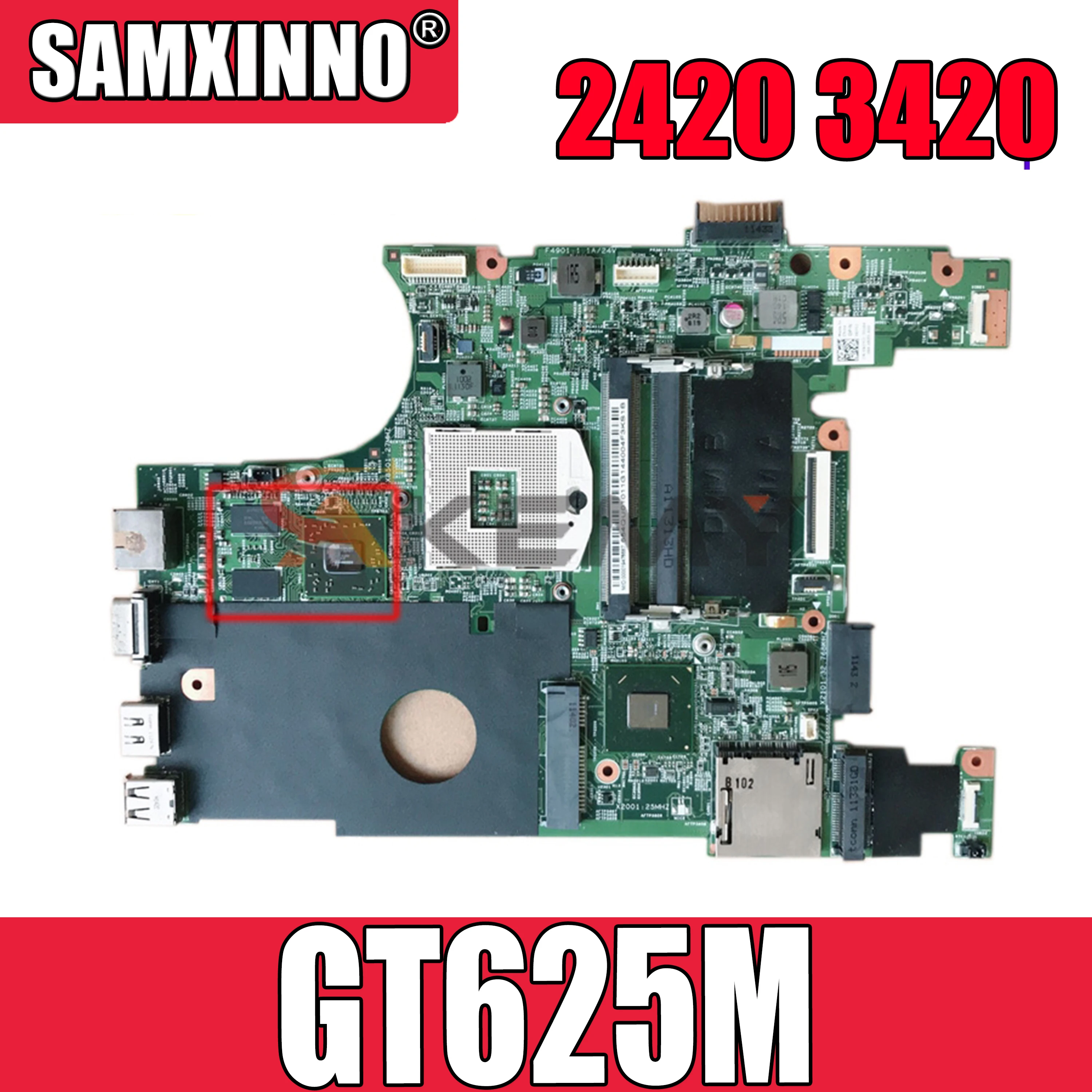 Оригинальная материнская плата для ноутбука DELL Inspiron 2420 3420 GT625M материнская плата CN-0P7RC5 0P7RC5 11282-1 SLJ8F N13M-GS-S-A2
Оригинальная материнская плата для ноутбука DELL Inspiron 2420 3420 GT625M материнская плата CN-0P7RC5 0P7RC5 11282-1 SLJ8F N13M-GS-S-A2