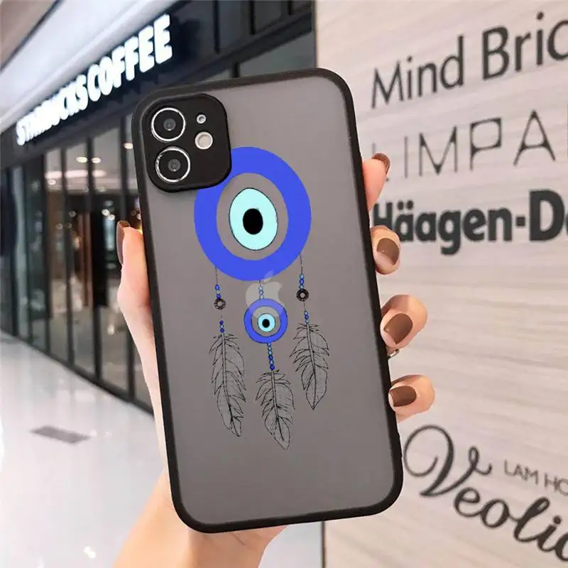 Evil eye Phone Case For iphone 12 11 8 7 plus mini x xs xr pro max matte transparent cover
Evil eye Phone Case For iphone 12 11 8 7 plus mini x xs xr pro max matte transparent cover