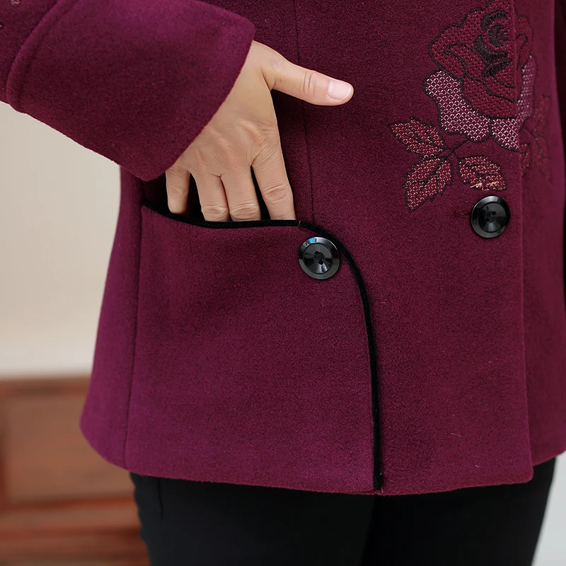 Middle-aged and Elderly Women's Coat Fashion New 2020 Spring Autumn Plus Size Jacket Single-breasted Casual Outwear Tops 5XL W71
Middle-aged and Elderly Women's Coat Fashion New 2020 Spring Autumn Plus Size Jacket Single-breasted Casual Outwear Tops 5XL W71