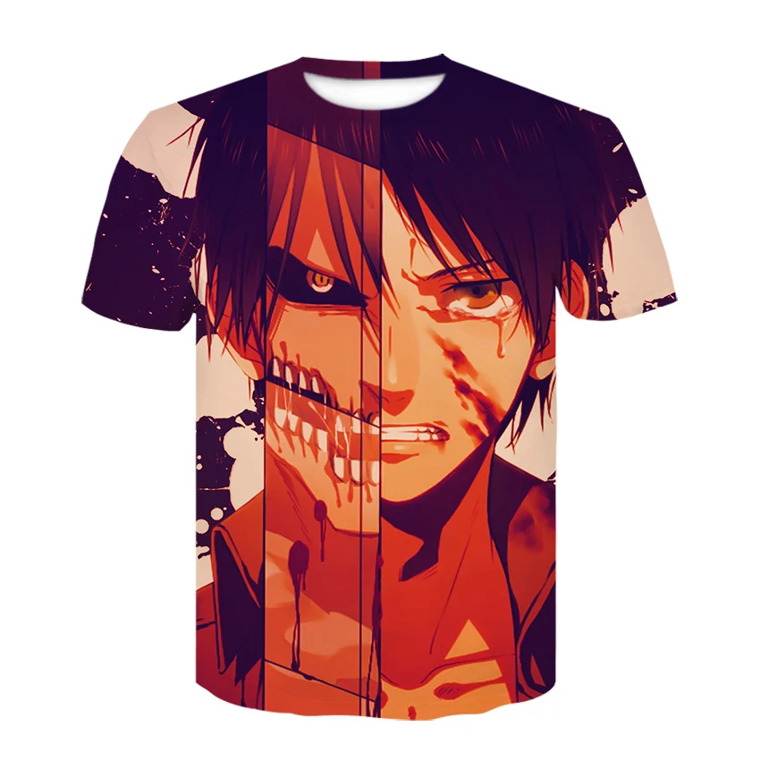 Men clothes 2021 Cosplay Anime Attack on Titan men women t shirt casual summer Costume Tshirt 3D print oversized tops
Men clothes 2021 Cosplay Anime Attack on Titan men women t shirt casual summer Costume Tshirt 3D print oversized tops