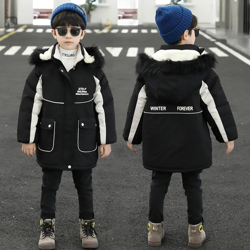 2021 Fashion Boys Winter Jackets Children's Wear Jackets Children's Garments Coats Baby Boy Clothes Cotton Coats Plus Velvet Top
2021 Fashion Boys Winter Jackets Children's Wear Jackets Children's Garments Coats Baby Boy Clothes Cotton Coats Plus Velvet Top