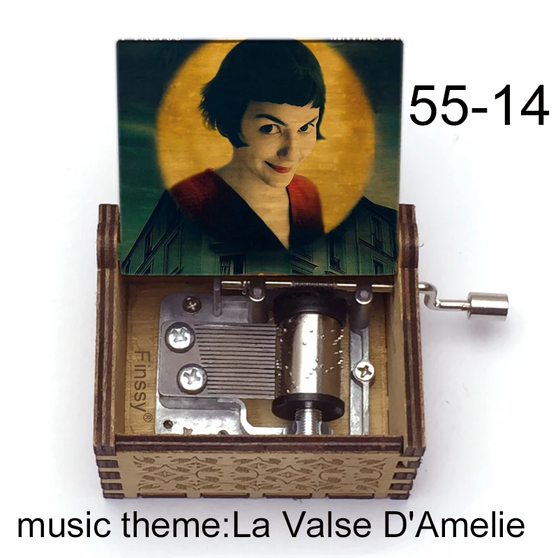 Французская музыкальная шкатулка Amelie с мотивом фильма La Valse для кинофанатов