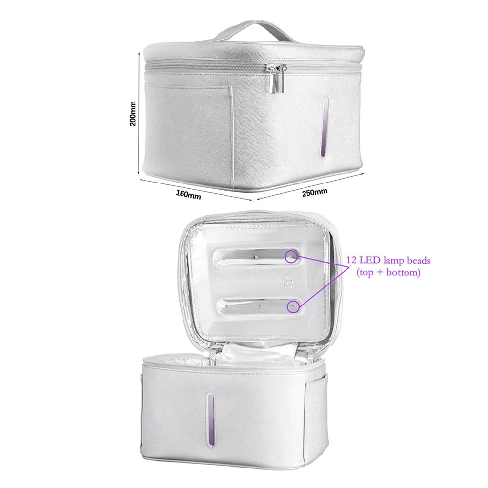 UVC ultraviolet disinfection package disinfection machine small mobile phone mask household LED sterilization
UVC ultraviolet disinfection package disinfection machine small mobile phone mask household LED sterilization