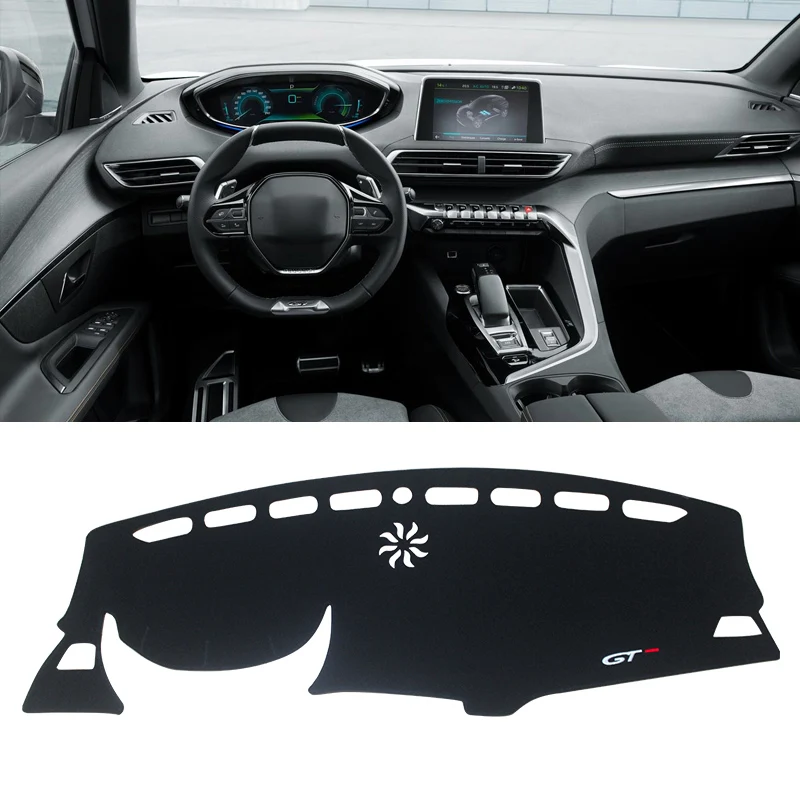 Для Peugeot 3008 5008 GT Hybrid 2016 2017 2018 2019 2020 2021 2022 2023 Автомобильная приборная панель солнцезащитный козырек нескользящий коврик аксессуары 
Для Peugeot 3008 5008 GT Hybrid 2016 2017 2018 2019 2020 2021 2022 2023 Автомобильная приборная панель солнцезащитный козырек нескользящий коврик аксессуары