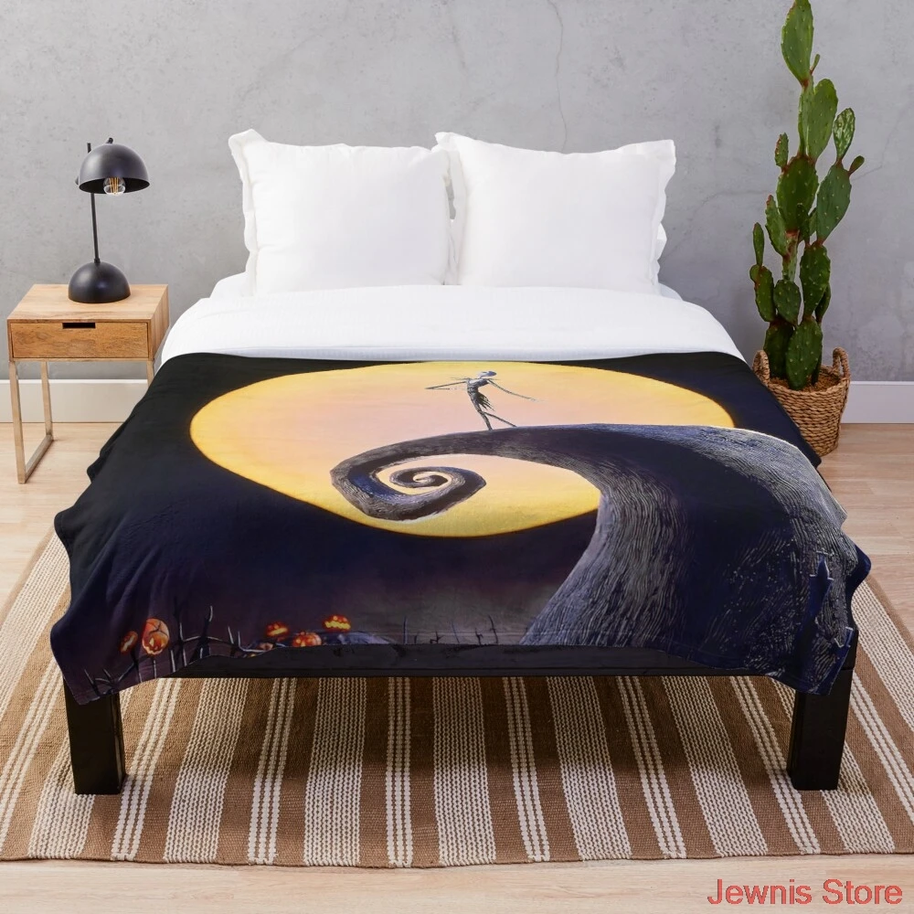 Nightmare Before Christmas Throw Blanket flannel Sherpa bedspread bedding sofa picnic fur soft blanket
Nightmare Before Christmas Throw Blanket flannel Sherpa bedspread bedding sofa picnic fur soft blanket